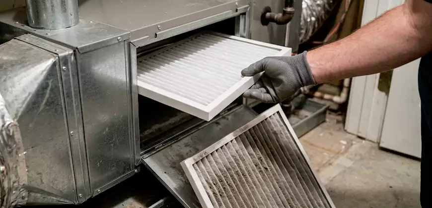 Window and Split Unit Filter Cleaning in Cambridge