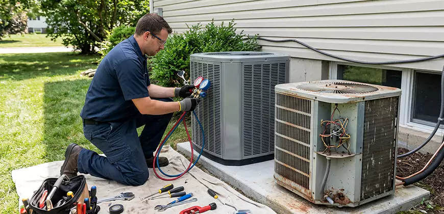 Seasonal AC Checkup in Cambridge